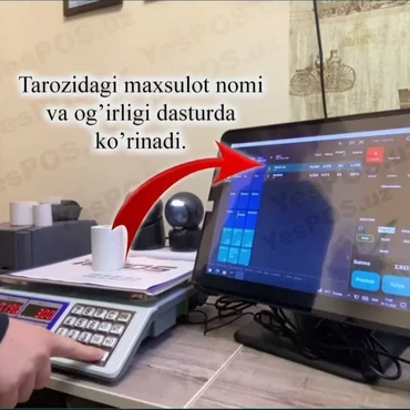 YesPOS Smart tarozi (Смарт весы)